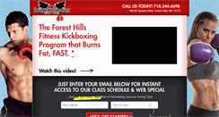 Desktop Screenshot of foresthills-ilovekickboxing.com